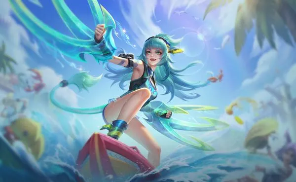 26 Ảnh Aoi Liên Quân với vuốt rồng khổng lồ phong cách đậm chất hoang dã