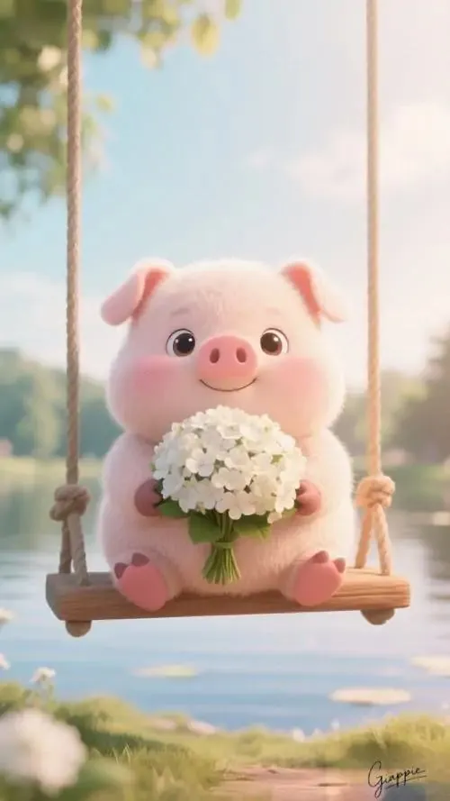 120 Hình Nền Con Heo hợp Tuổi Hợi khai mở năng lượng sung túc thịnh vượng và bình yên