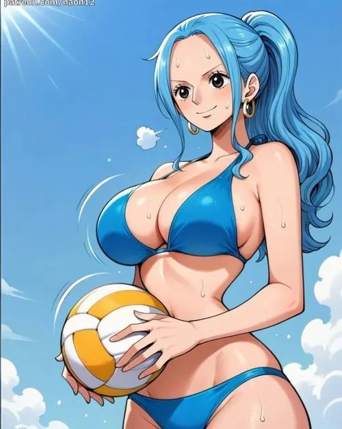 87 Ảnh Nhân Vật Nữ Trong One Piece Mặc Bikini sexy với phối màu nhiệt đới tươi sáng