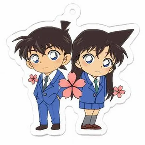 48 Ảnh Ran Mori Chibi cute với nơ xanh và mái tóc nổi bật mắt long lanh dễ thương